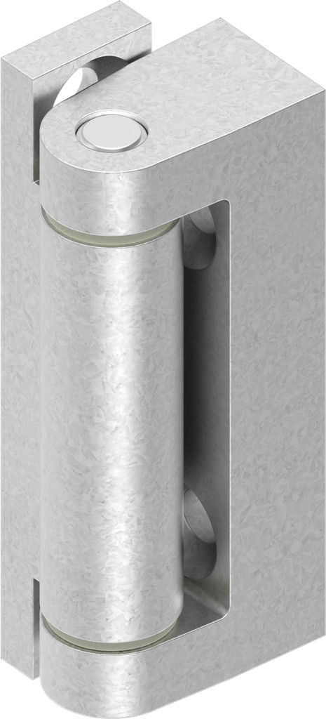 charnière, zamak brut