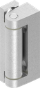 Scharnier, Zamak onbehandeld