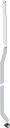 Varilla plana L = 1101 - 1200 mm, acero galvanizado