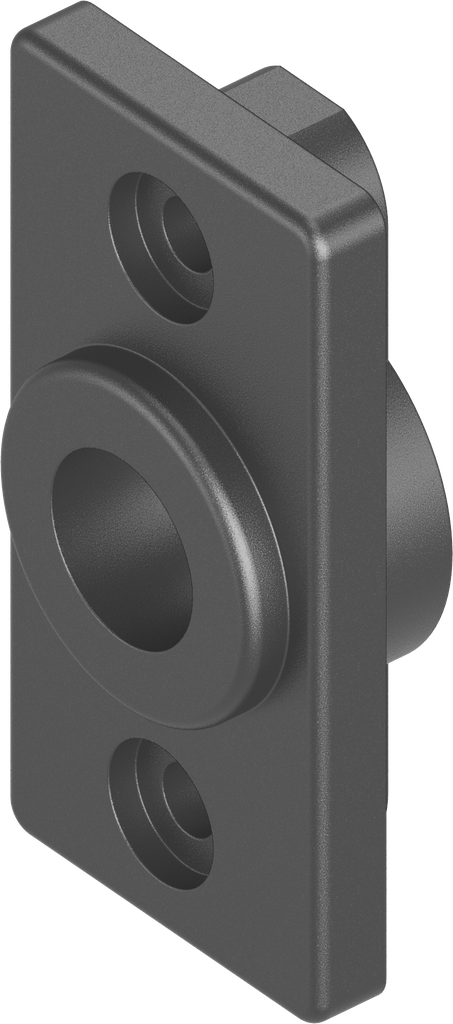 adaptateur sans arrêt pour Ts 10 mm, polyamide GF V0 noir