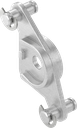 adaptateur, zamak zingué