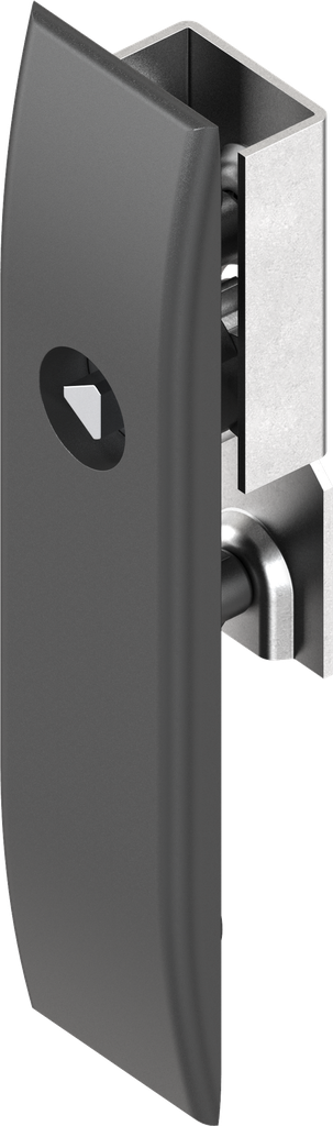 Embellecedor para varillas con inserto triángulo 7, poliamida GF negro