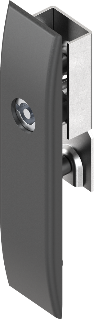 capotage pour crémones avec rotor double barre 3, polyamide GF noir