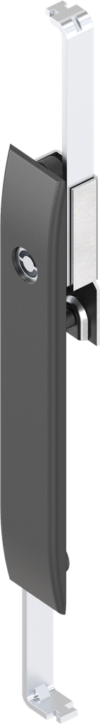 Escutcheon with rods with insert Daimler Benz, Polyamide GF black