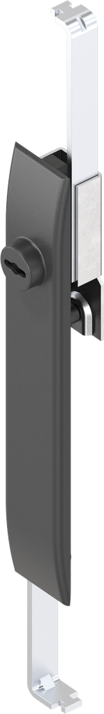 capotage avec crémones avec rotor FIAT et cache-entrée, polyamide GF noir