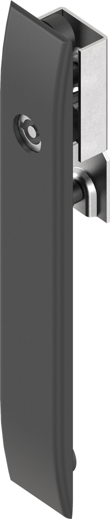 capotage pour crémones avec rotor carré 6, polyamide GF noir