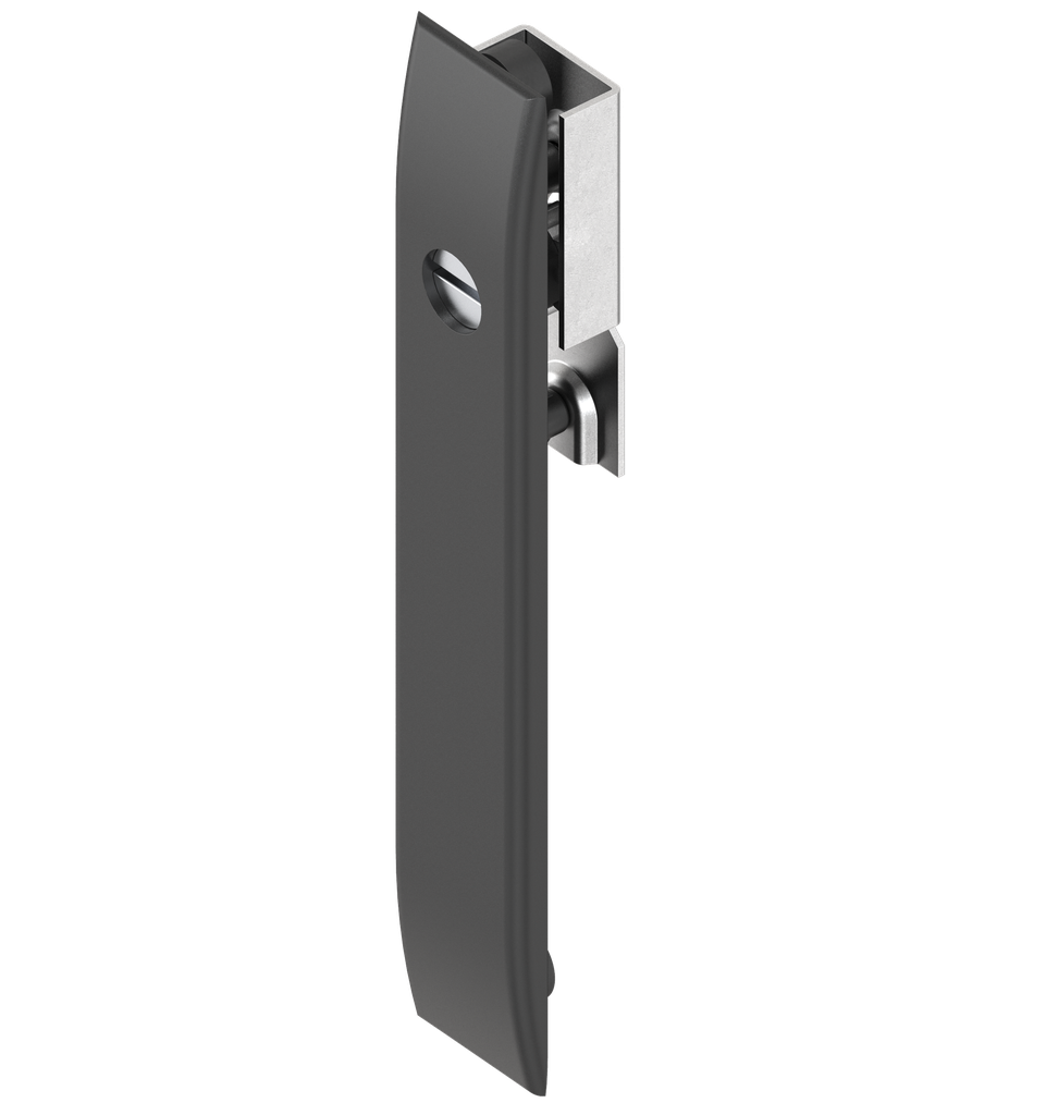 Embellecedor para varillas con inserto ranura 2 x 4, poliamida GF negro