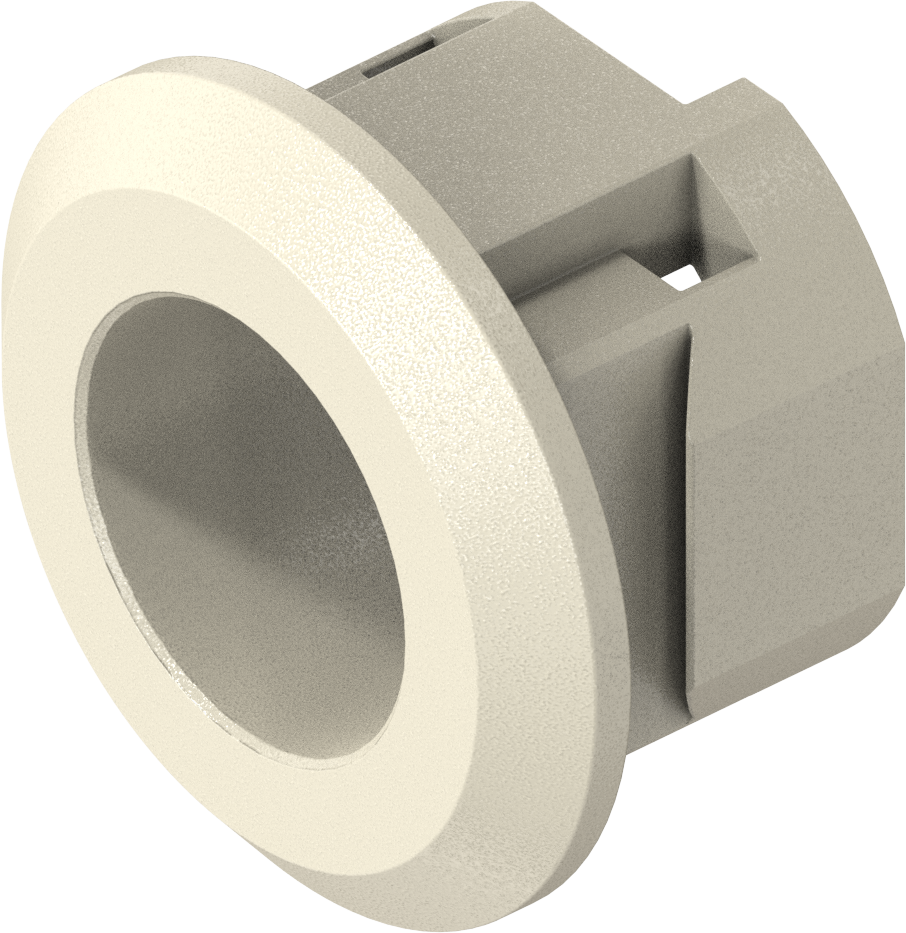 Slothuis niet geschuimd voor bediening, polyamide GF kiezelgrijs