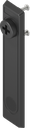 Embellecedor 2150 para inserto FIAT, poliamida GF negro