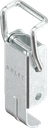 Toggle latch with wire toggle latch without padlock facility, drilled, Steel zinc-plated DS plus top coat