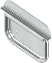 Asa plegable sin resorte de torsión, acero galvanizado DS más Top Coat