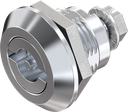 Vibration-resistant quarter turn double bit 3, Zinc die chrome-plated