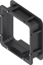 Telaio distanziatore non schiumato per Ts = 60 mm, ABS nero