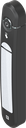 Swinghandle Agent E BLE, Zinc die white aluminium powder-coated and polyamide GF black