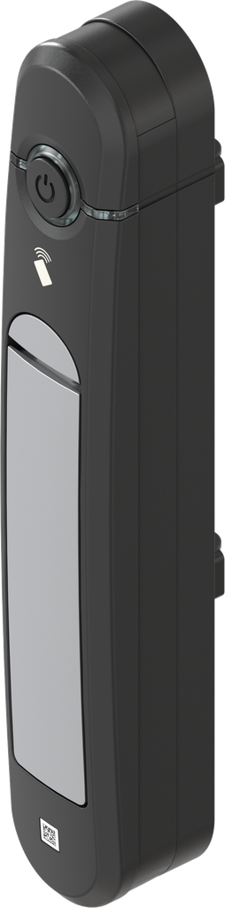 Zamak gepoedercoat in wit aluminium en polyamide GV zwart