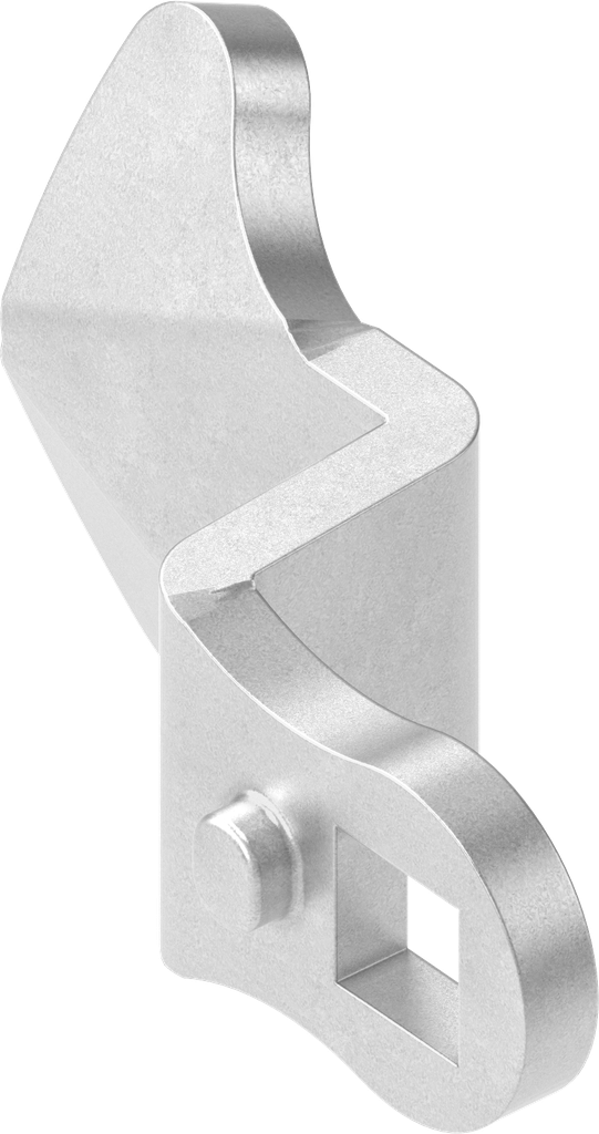 came d'arrêt, acier zingué