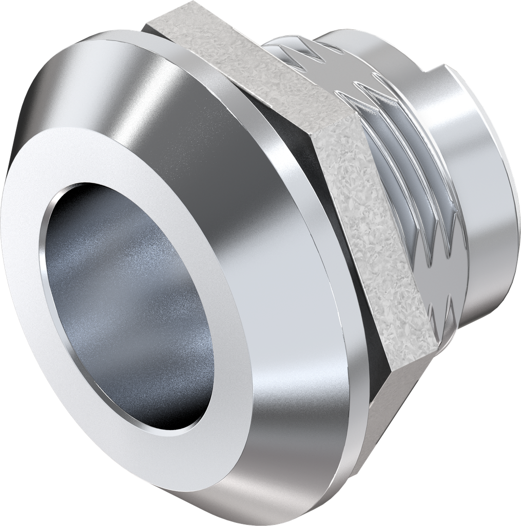 Carcasa, inyectada, zamak cromado