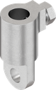 Adaptador para varilla redonda, zamak galvanizado