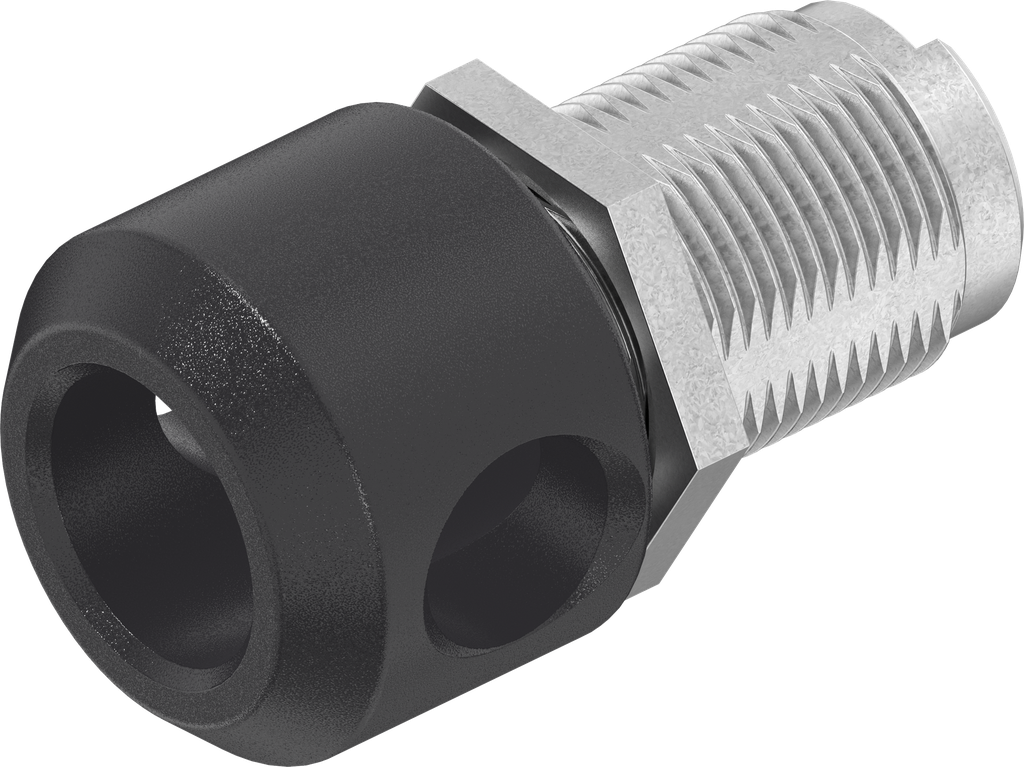 Scatola per lucchetto, zama nero verniciato a polvere