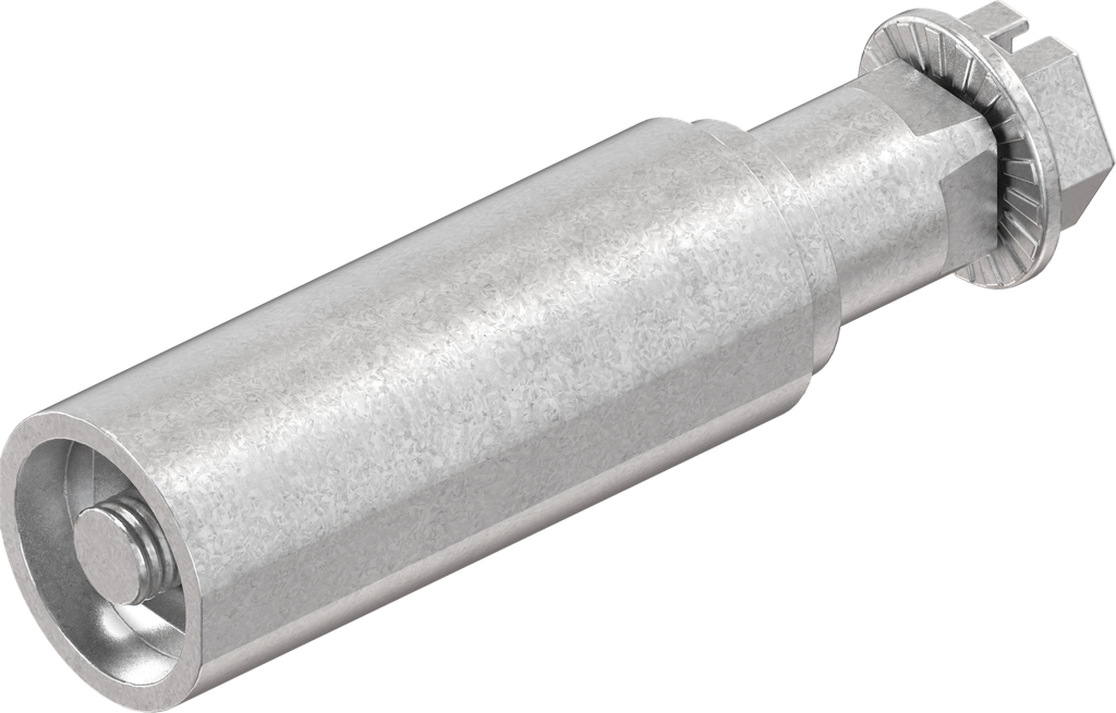 Adapter, Zamak onbehandeld