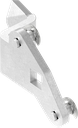 3-Point cam, right version, Steel zinc-plated