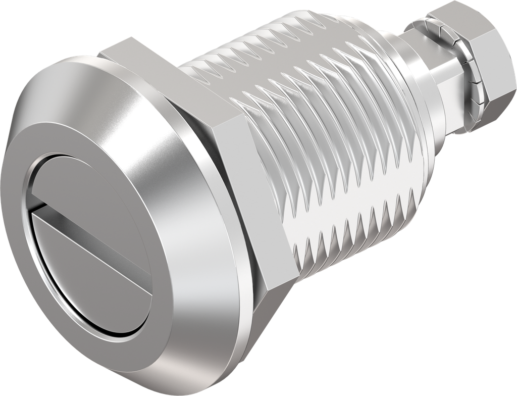 verrou à compression fente 2x4, inox AISI 316