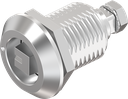 Compression latch railway version, Stainless steel AISI 316