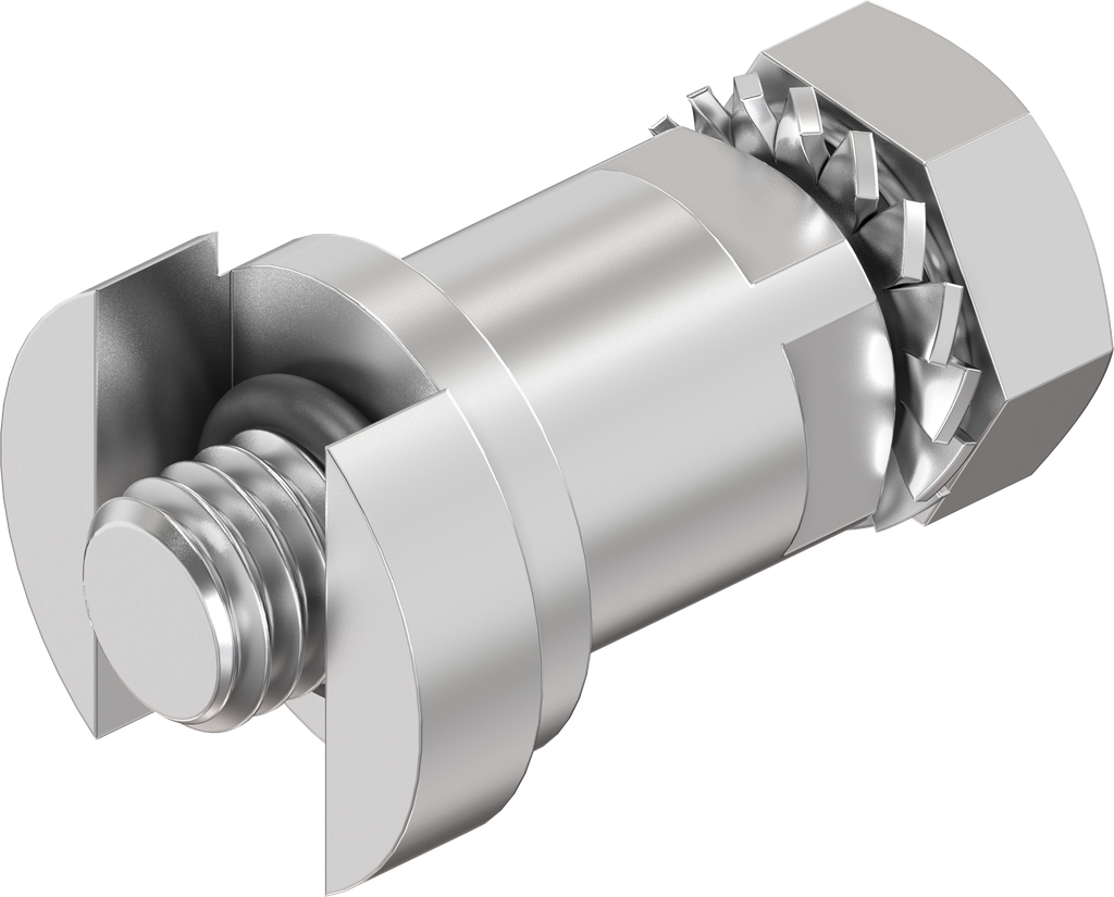 Adaptador, acero inoxidable AISI 303