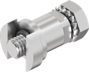 Adaptador, acero inoxidable AISI 303