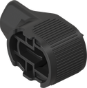 came d'encliquetage H = 7,5 mm, polyamide GF noir