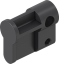 Blindstop, polyamide GF zwart