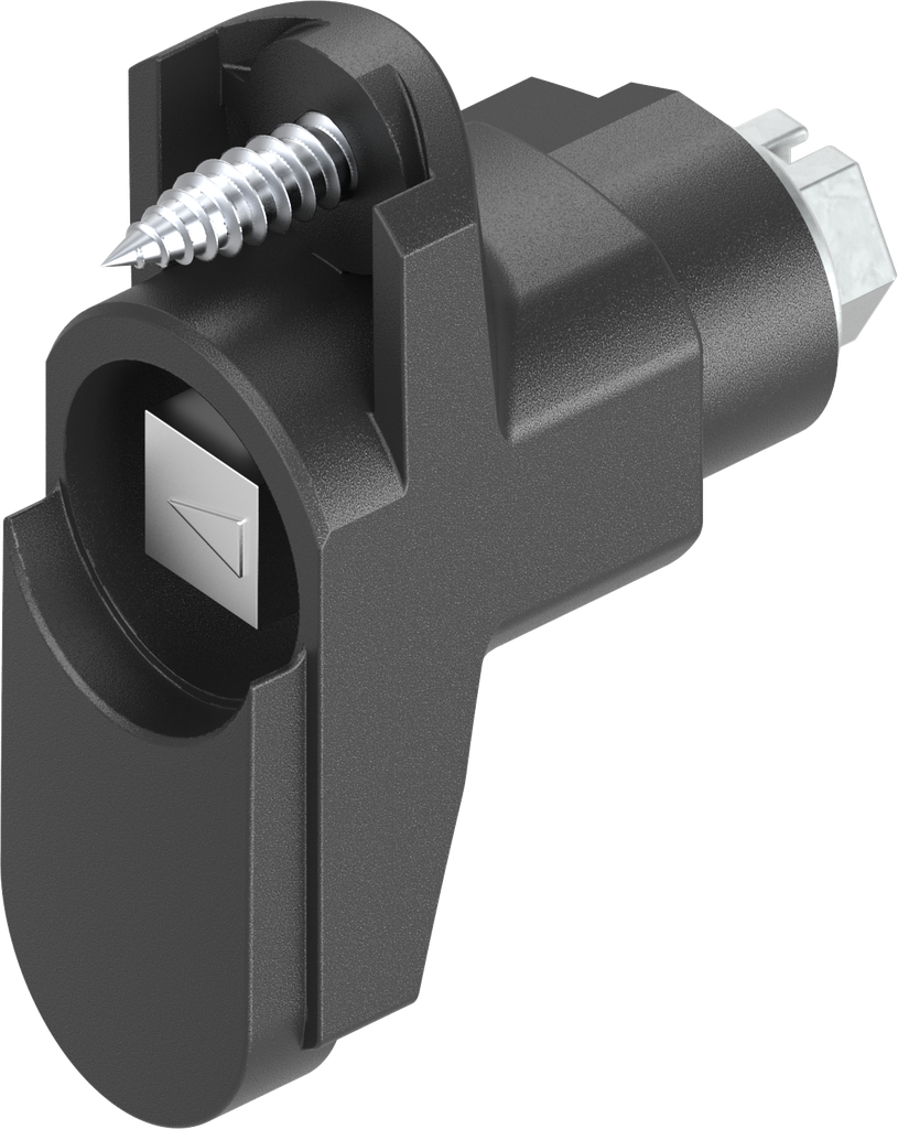 Baustein mit Betätigung Vierkant 8