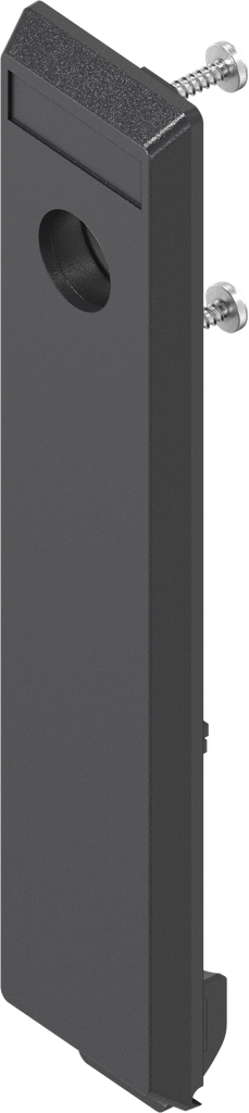 Mostrina lunga per quadro, triangolo, Daimler Benz e intaglio, poliammide GF nero