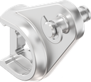 Propulsore per aste per più punti di chiusura, acciaio inox AISI 316