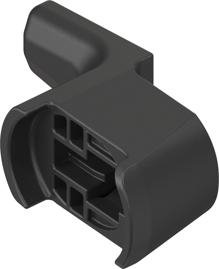 came d'encliquetage H =24 mm, polyamide GF noir