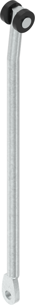 Round rod L = up to 400 mm, Steel zinc-plated