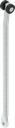 Rundstange L = 651 - 700 mm, Stahl verzinkt