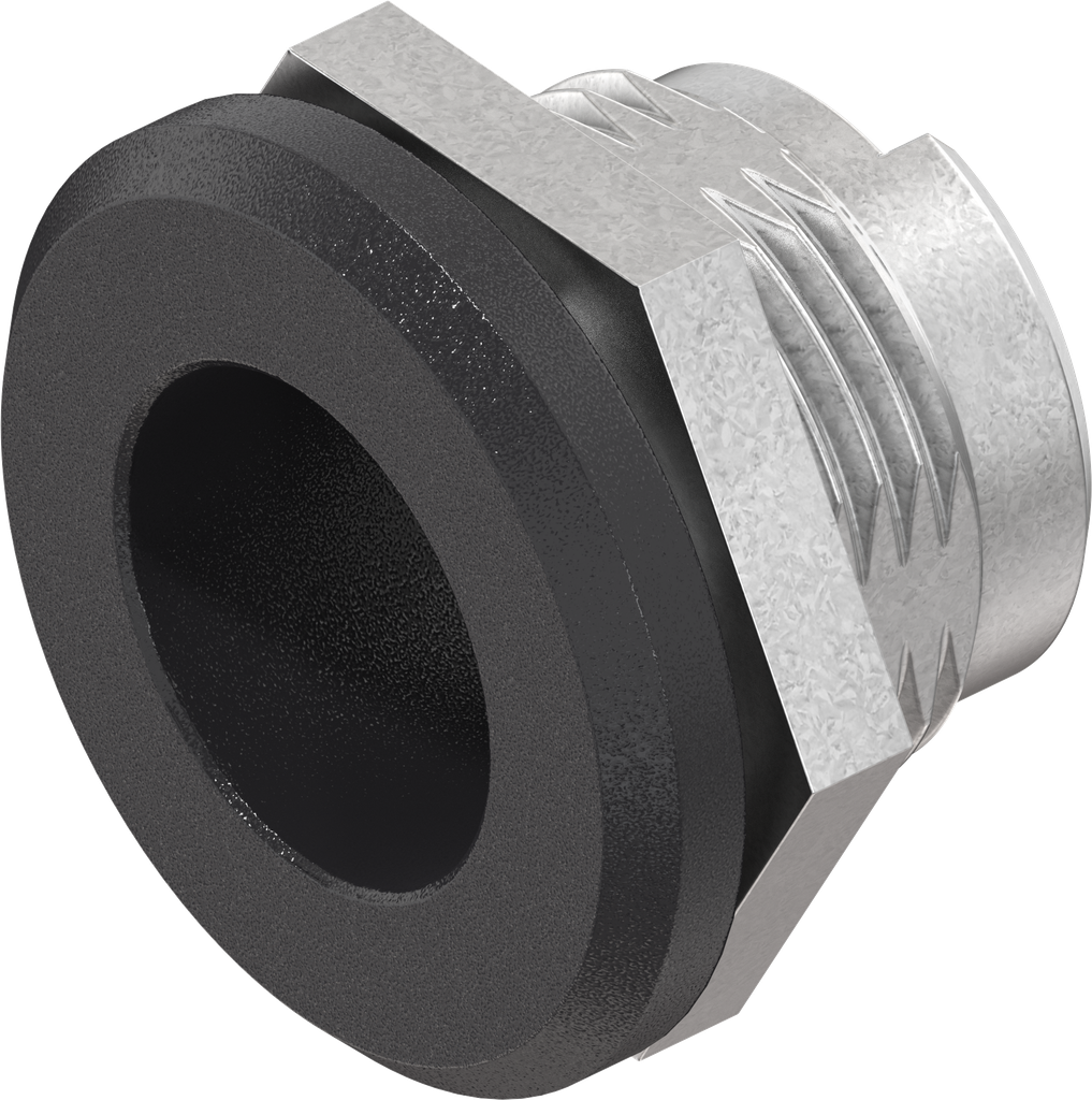 Slothuis geschuimd, Zamak zwart gepoedercoat