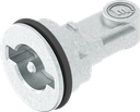 rotor double barre 3 pur montage rapide, zamak zingué