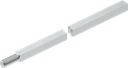 Vierkante stang L = 700 mm, Staal verzinkt