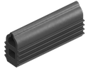 Sealing profile, EPDM 55 Shore A black